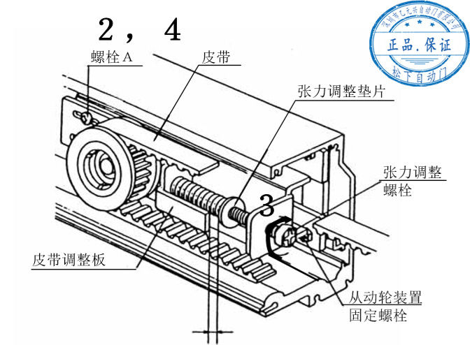 松下黄瓜视频APP色版皮带张力调整